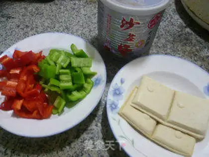 Make Soy sauce, tofu-dry pip step 0