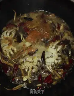 Make Spicy spicy crabs step 8