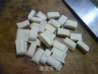 Make Soy sauce, tofu-dry pip step 1