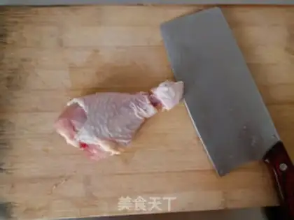 Make Homemade chicken string step 1