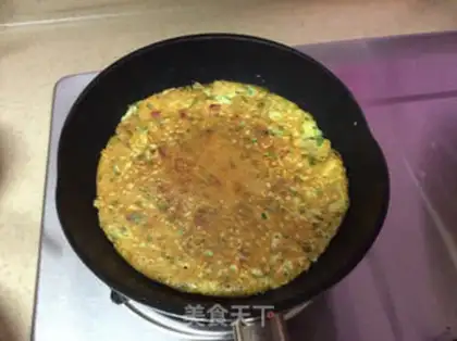 Make Egg casserole pancakes step 7