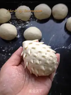 Make ♪ Little hedgehog bean bun ♪ step 8