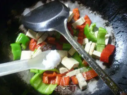 Make Homemade chicken string step 4
