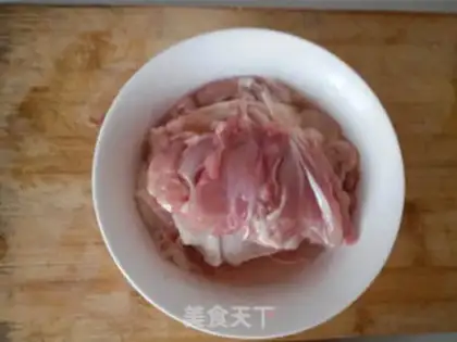 Make Homemade chicken string step 5