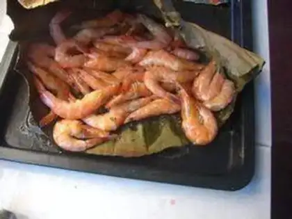 Make Herbal roasted shrimp step 6
