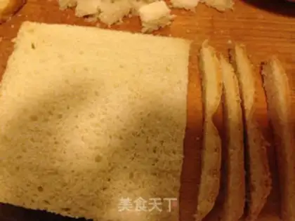 Make Garlic bread dry step 0
