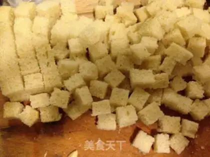 Make Garlic bread dry step 1