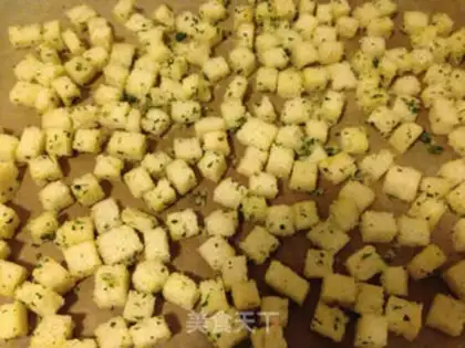 Make Garlic bread dry step 5