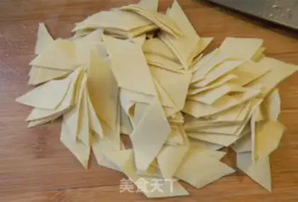 Make Spicy tofu step 1