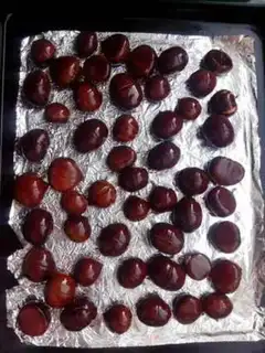 Make Baked chestnuts step 5
