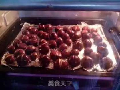 Make Baked chestnuts step 7