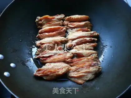 Make Chicken wings dry tofu dry step 5