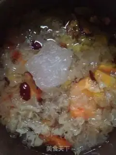 Make The papayas are silver and sugary step 5