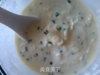 Make radish eggcake step 5