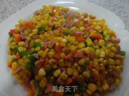 Make Sweet ham corn step 5