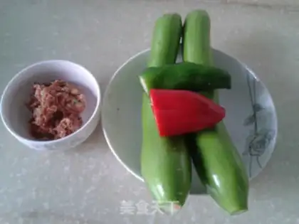 Make Meat and eggplant step 0