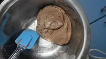 Make Chocolate rice step 1
