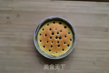 Make Sour cream blueberry cake step 9