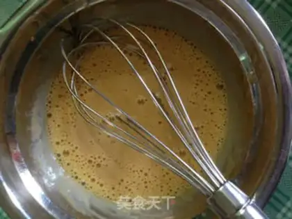 Make Red sugar, black sesame ricin step 1