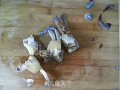 Make Potato mashed crabs step 2