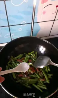 Make Four seasons of bean meat step 7
