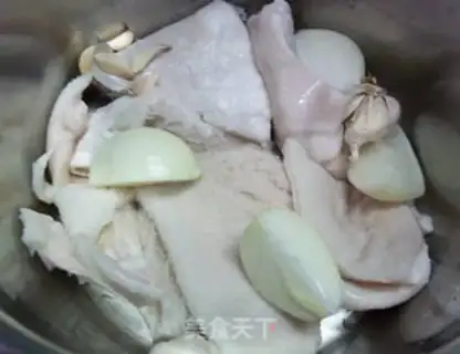 Make Turkish cow belly soup step 1