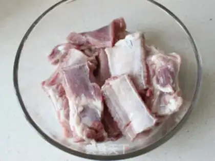 Make Frozen ribs step 0
