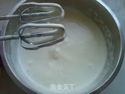 Make Full eggcake step 3