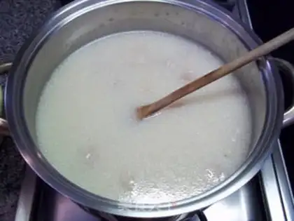 Make Turkish cow belly soup step 4