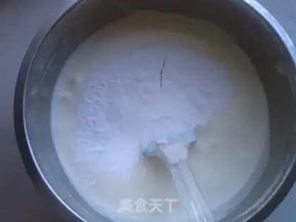Make Full eggcake step 5