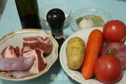 Make Red beef stew step 0