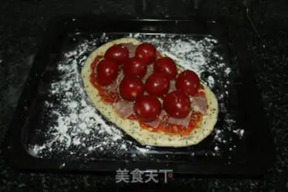 Make Tomato bacon pizza step 14