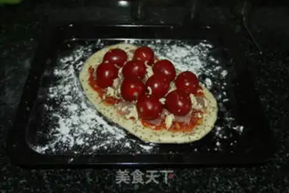 Make Tomato bacon pizza step 15