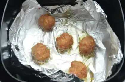 Make Porkballs step 7