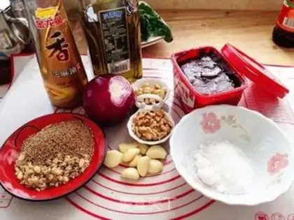 Make Five of them fried Korean hot sauce step 0