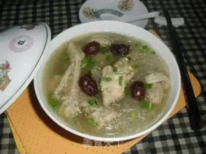 Make Chicken fan soup step 7