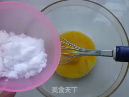Make Egg cookies step 1