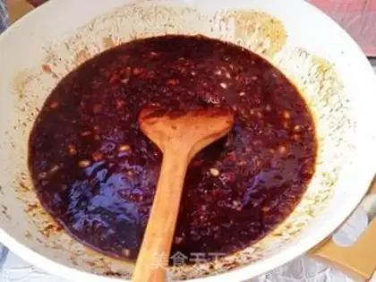 Make Five of them fried Korean hot sauce step 3