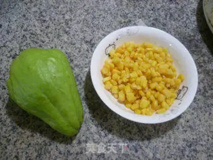 Make Corn pelts, fragrance step 0