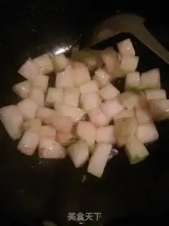 Make Red-hot melons step 1