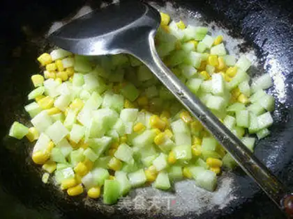 Make Corn pelts, fragrance step 5