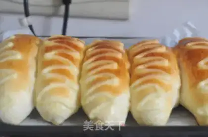 Make Snow loaf bread step 16