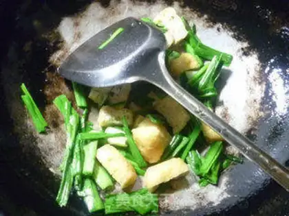 Make Soybean tofu mushrooms step 3