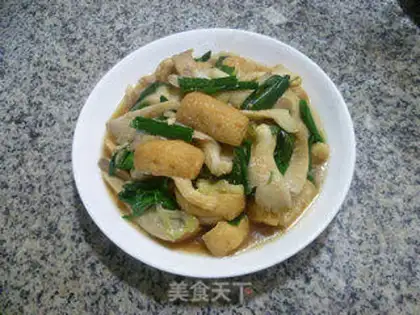 Make Soybean tofu mushrooms step 8