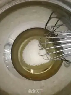 Make Almond peaches step 1