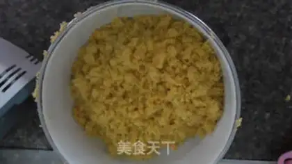 Make Red potato Montblanc step 7