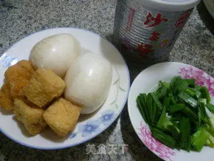 Make Soy sauce and tofu radish step 0