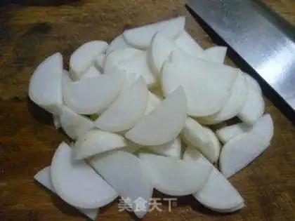 Make Soy sauce and tofu radish step 2
