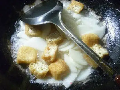 Make Soy sauce and tofu radish step 5