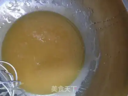 Make Caramel raisin cake step 6